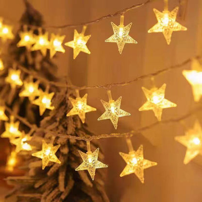 6M Battery Powered Multicolored Christmas Lights