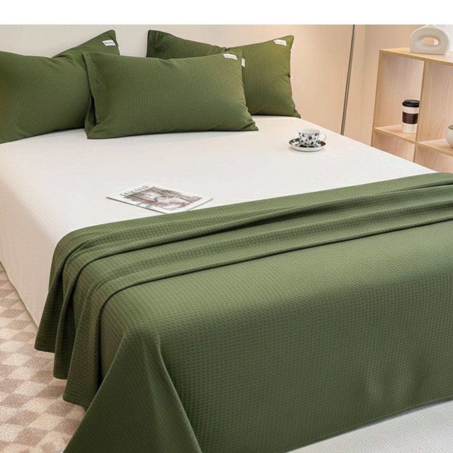 Waffle Bed Coverlet Set Gha