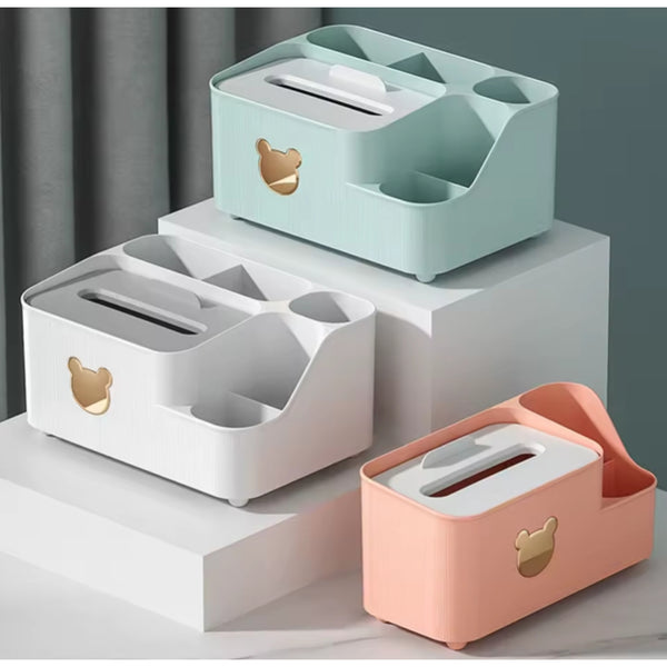 Cute Bear Multifunctional Desktop Storage Box