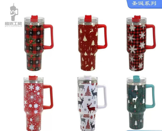 Christmas Themed Stanley Cups Unbranded