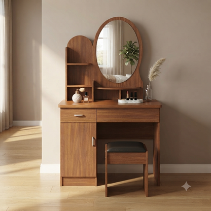 Wooden Vanity Dresser 