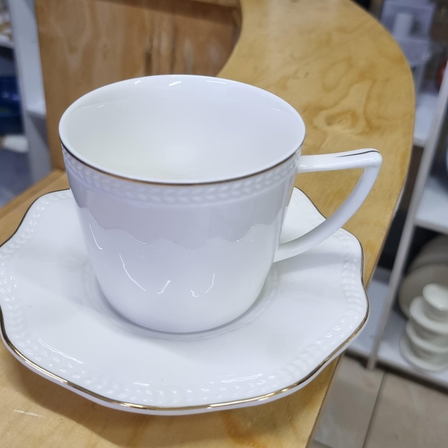 12Pcs Tea Cup and Saucer Set
