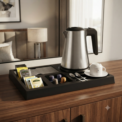 Hotel Electric Kettle and Tray