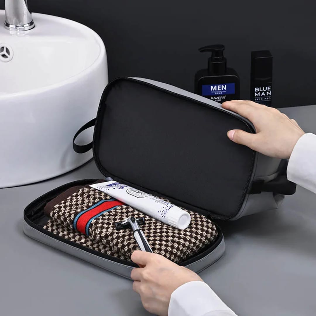 Double Layer  Travel Cosmetic Bag