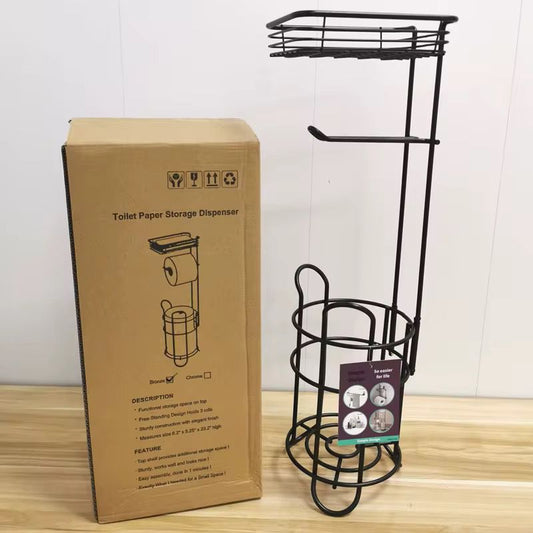 3 in 1 bathroom tissue stand