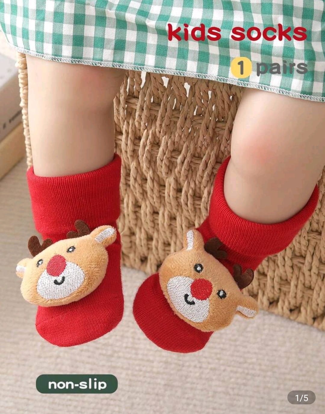Baby Christmas Socks