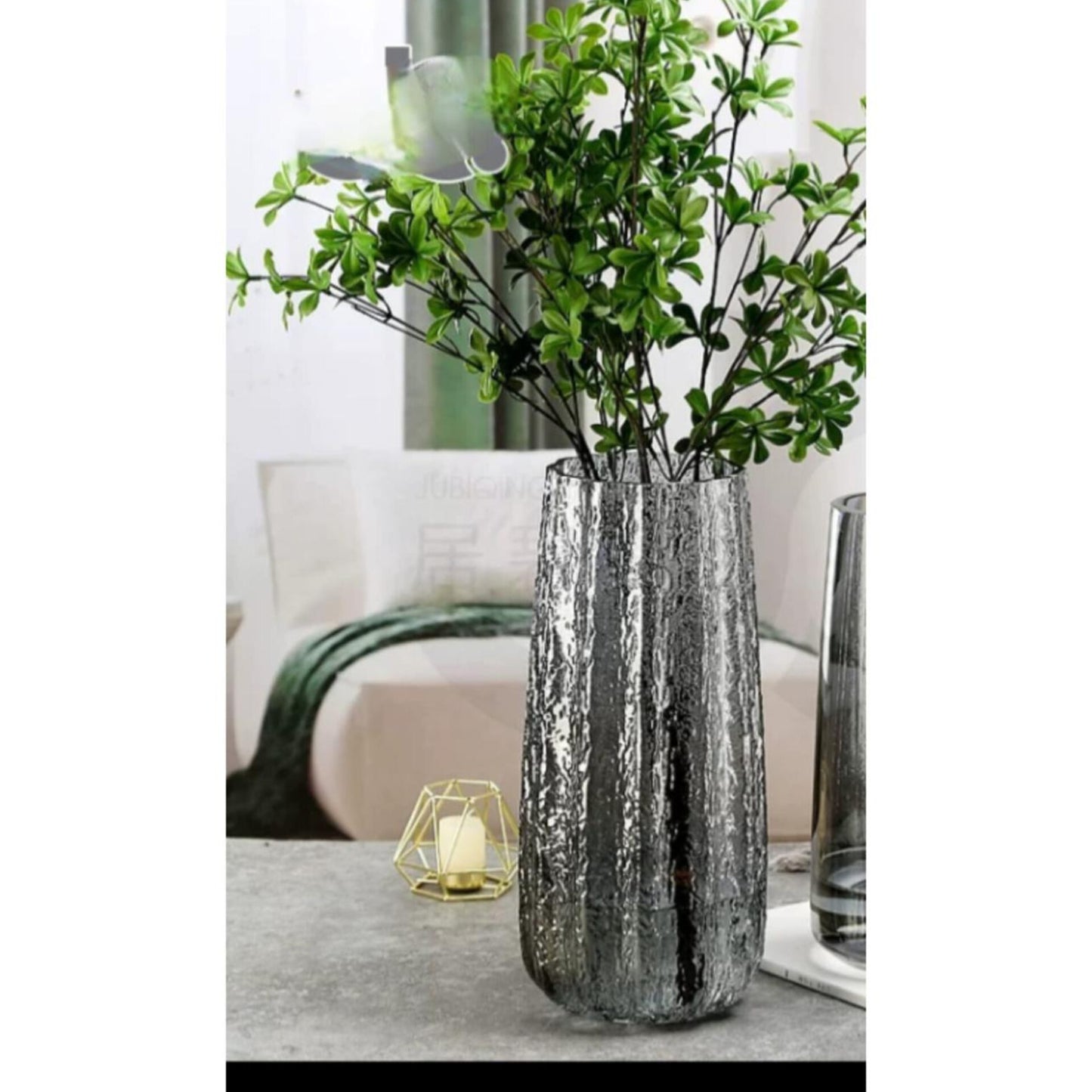 Modern Dark Glass Vase