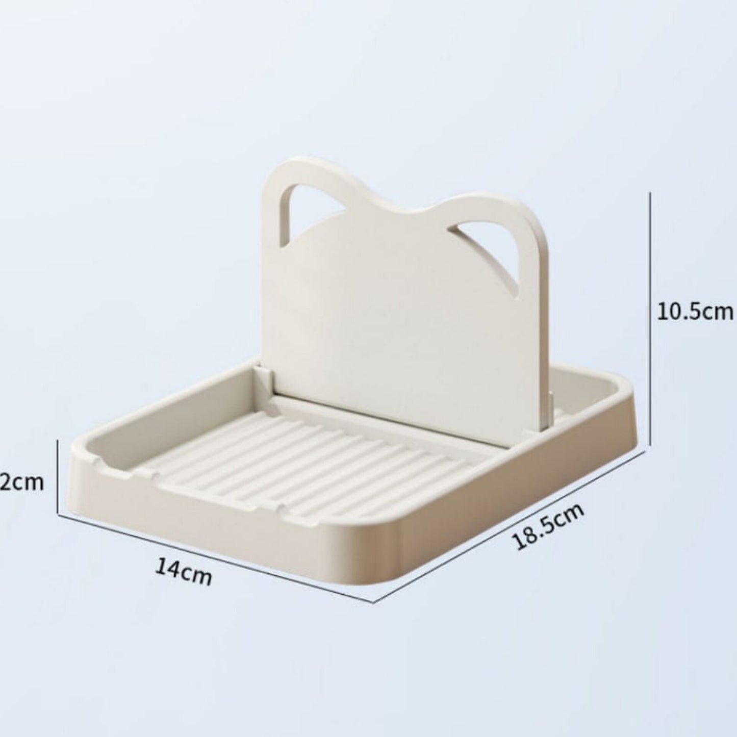 Lid/spoon holder