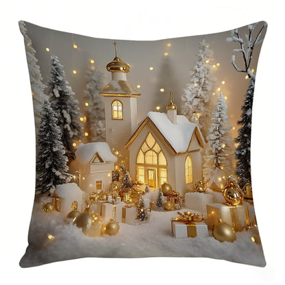 Christmas themed pillow covers