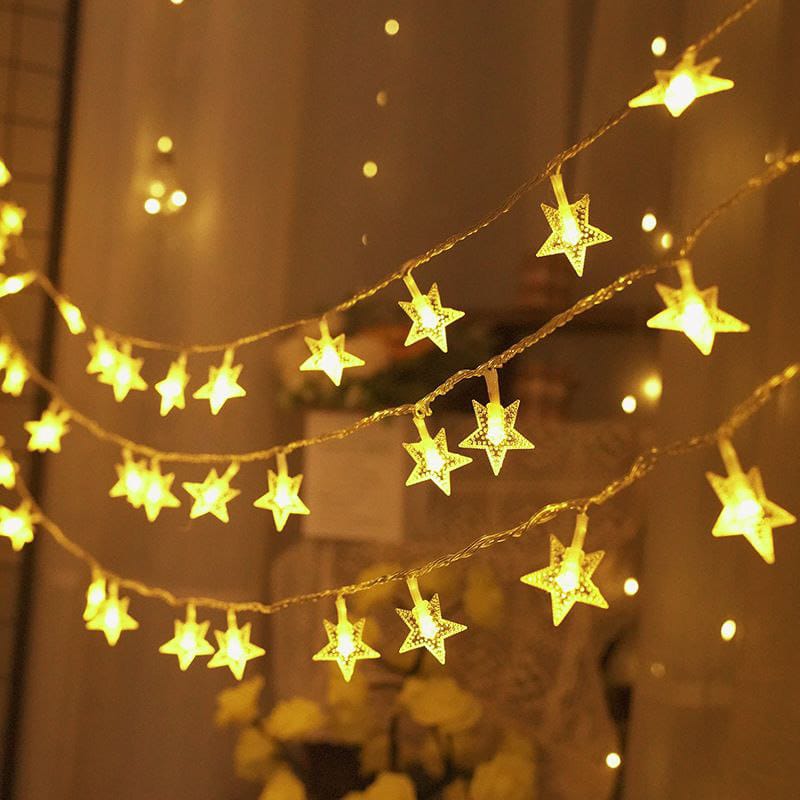 6M Battery Powered Multicolored Christmas Lights