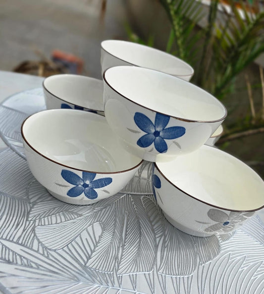 6pc printed  bowls