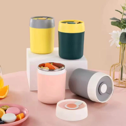 500ml portable thermal lunch box