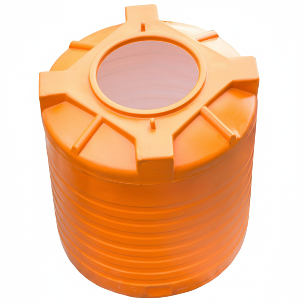 Antimicrobial 1,000L Deluxe Cylindrical Water Tank TT
