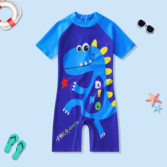 Kids Cartoon Themed One Piece Swimming Costume