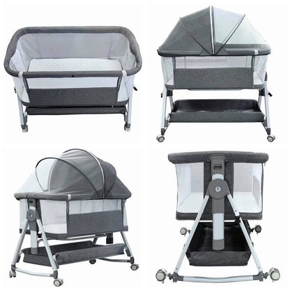 Cosleeper bassinet with adjustable height