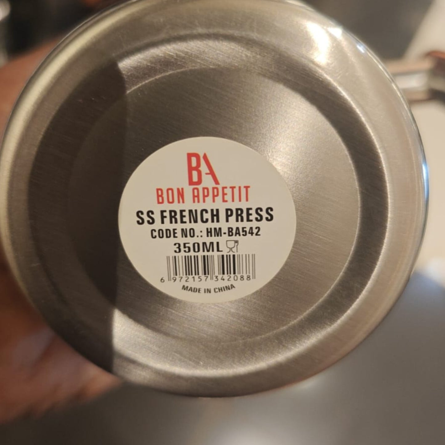 Bon Appetit Stainless Steel French Press
