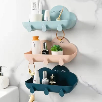 Cloud bathroom organizer set