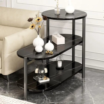 Marble coffee side table