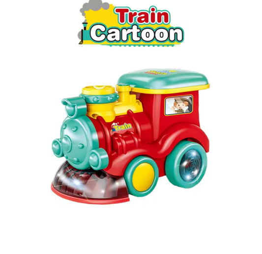 Bubble machine train toy