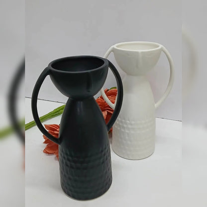 Face Decorative Flower Vase