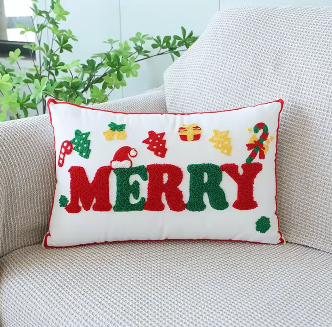 Snowman Christmas Cushion Covers 30*50 cm Cases