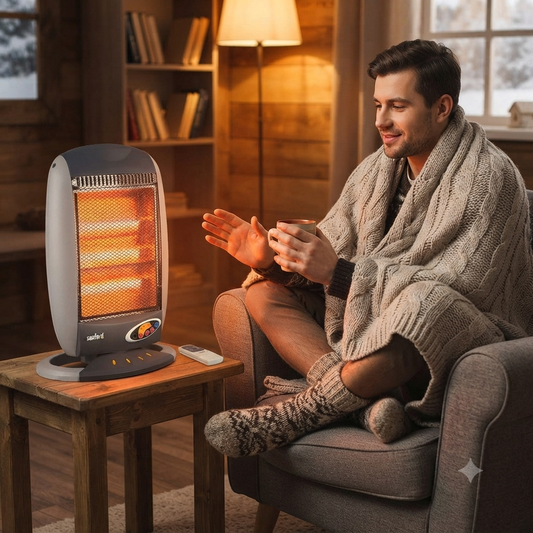 Sanford Halogen Heater 1200W With Remote Control SF1284HRH
