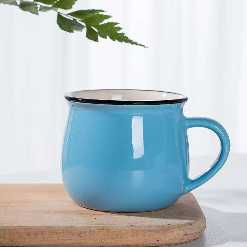 6Pc  pot shaped mugs