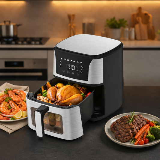 Sanford Digital Air Fryer 5.5L With Cooking Window and LED Display - SF2450AF