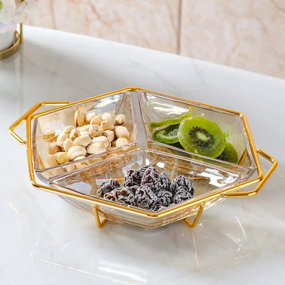 Acrylic snack plate