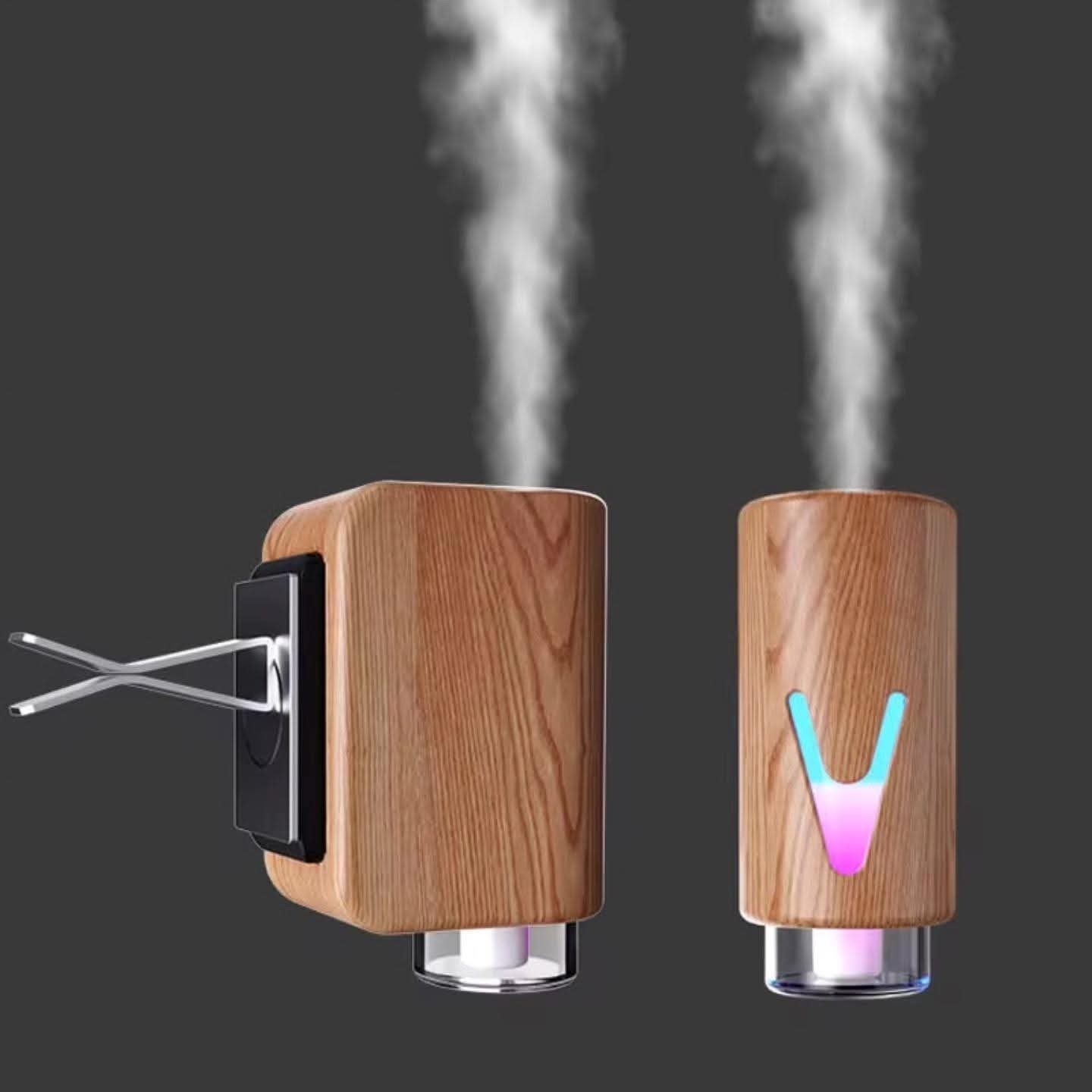 Magnetic Car Diffuser with Lighting Gha