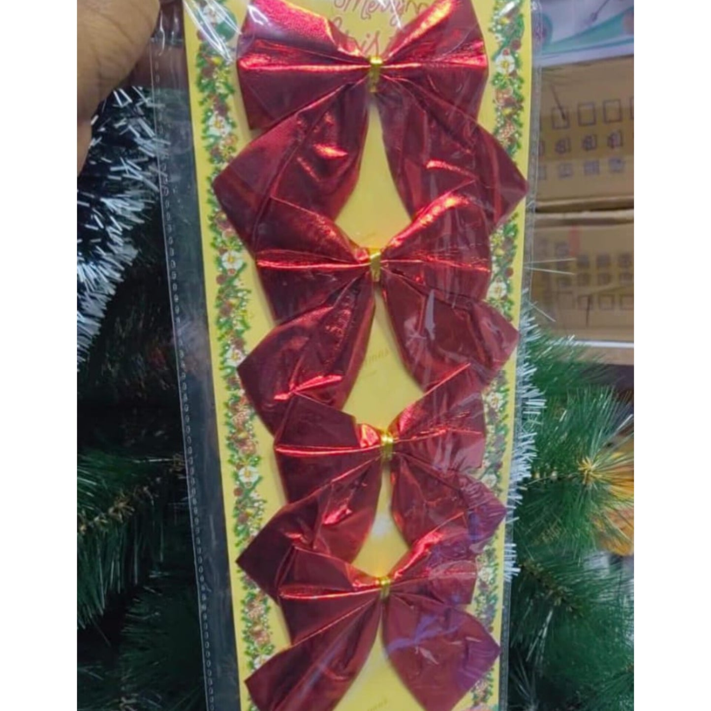 8 Christmas decor ribbons