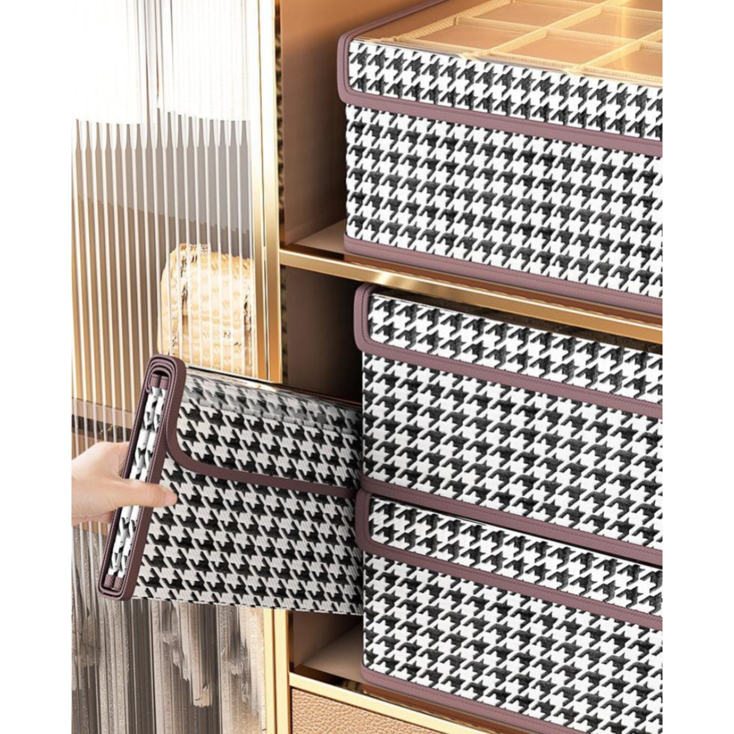 17 grid undergarment organizer