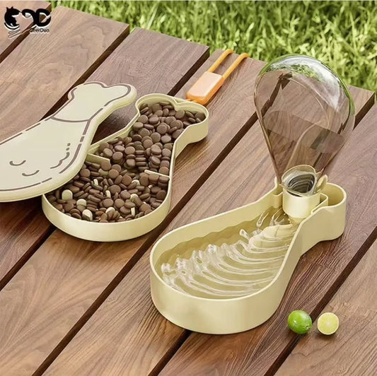2 in 1 Pet Water Fountain and Bow