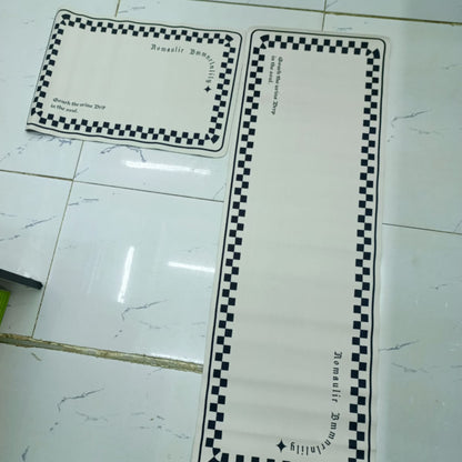 2pc Super Absorbent Kitchen Mat

 delivery