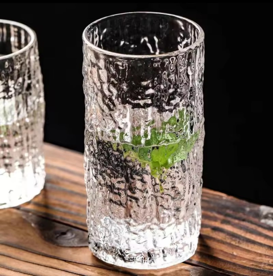 6Pc Patterned Juice Mocktail Water Glasses