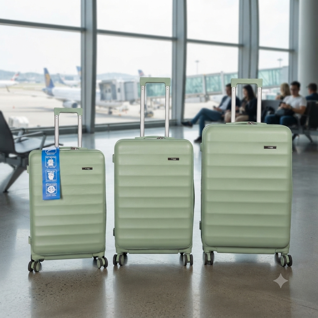 3Pcs Travel Anytime Suitcases Set 28,24,20 Inches