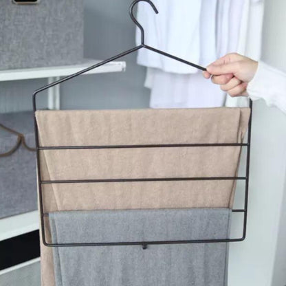 3pcs 5 Layers Non Slip Iron Hanger