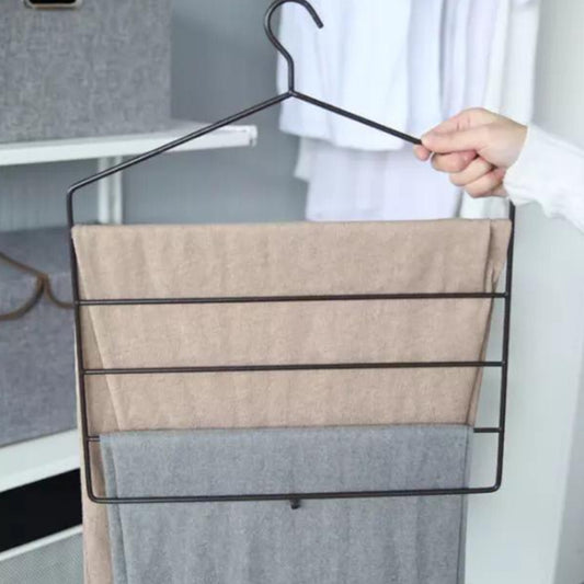 3pcs 5 Layers Non Slip Iron Hanger