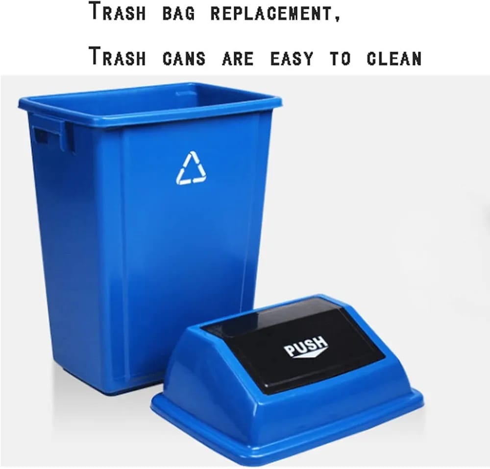 Swing lid dustbin