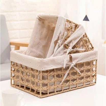 3Pcs Wicker Baskets
