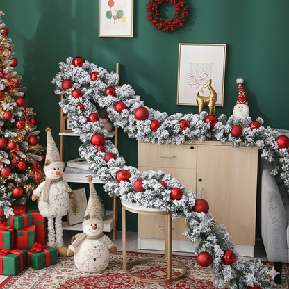 2.7M Christmas Pine Garlands