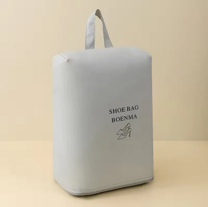 Portable travel shoe bag