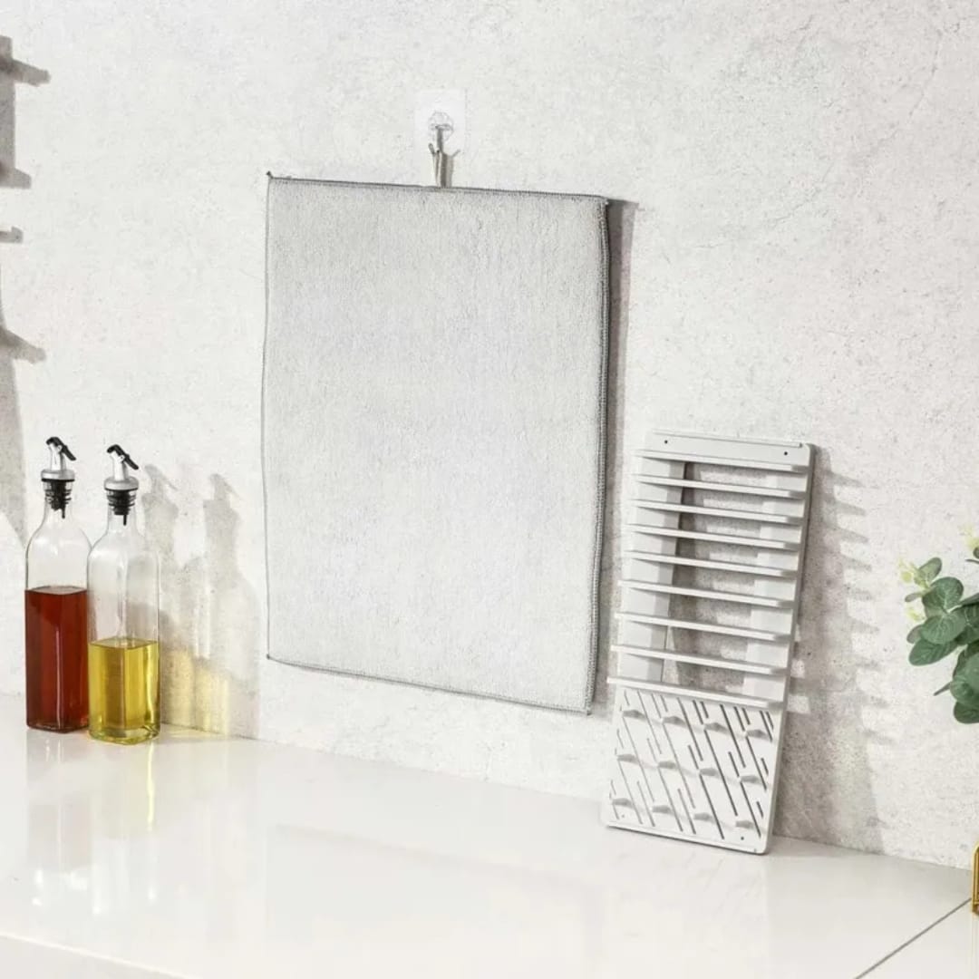 Microfiber Dish Draining and Drying Mat