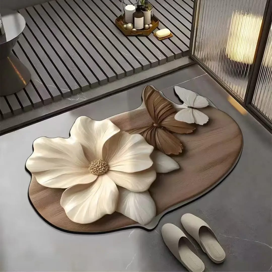 Diatom Mud Bath Mat Soft Non-Slip Rug