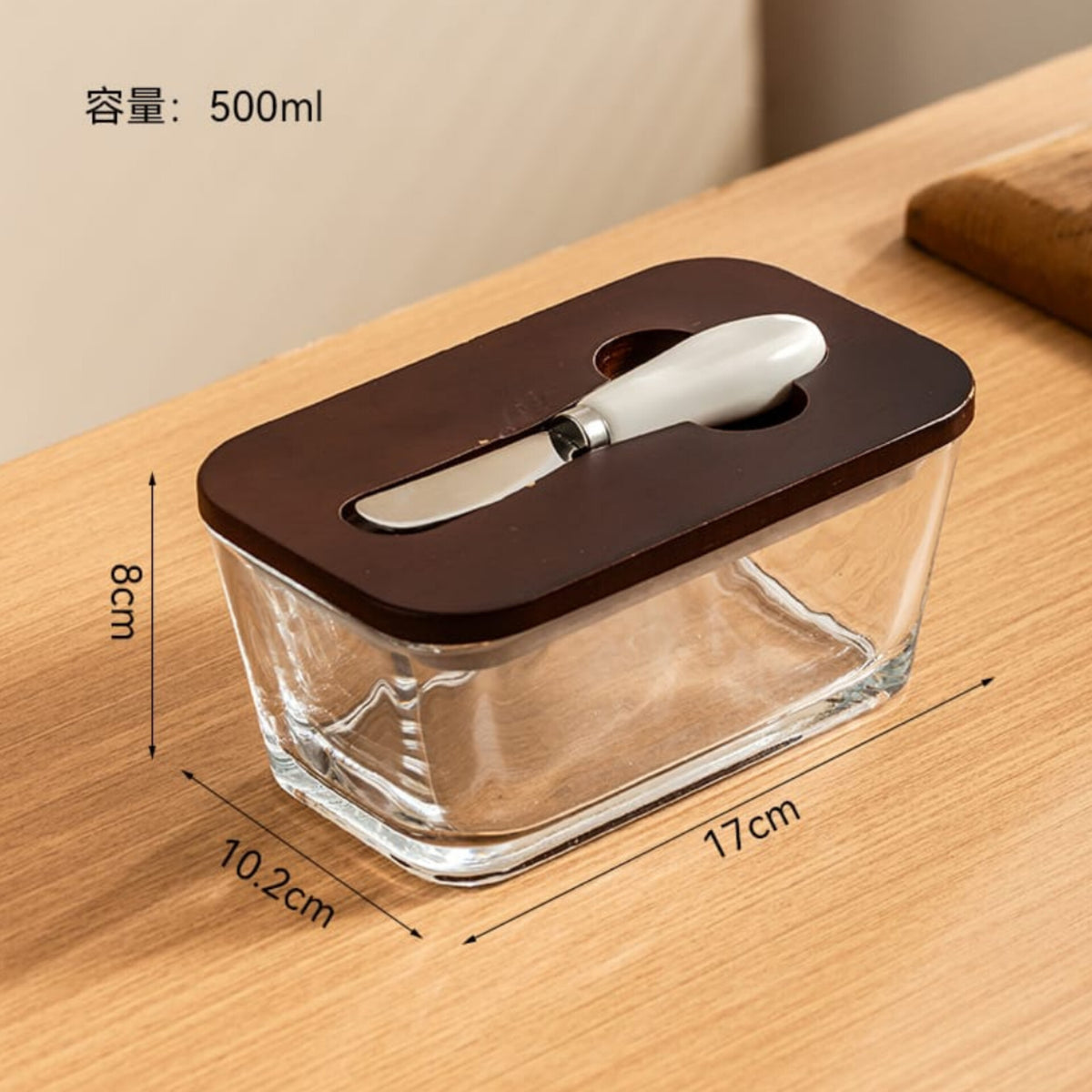 500Ml Ceramic Butter Dish