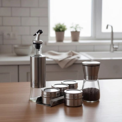 Oil and spice kitchen set