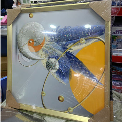 Crystal porcelain decorative painting