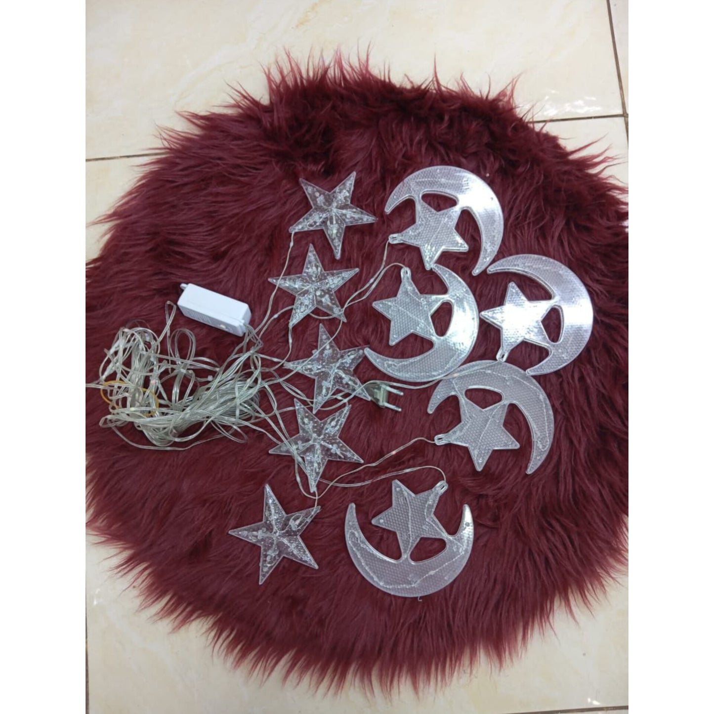 Christmas Santa Fairy window Led lights