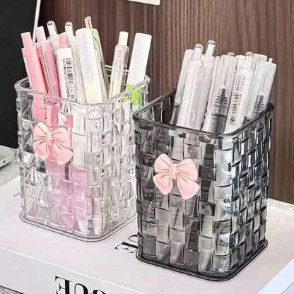 Acrylic Desk and Makeup Brush Organizer