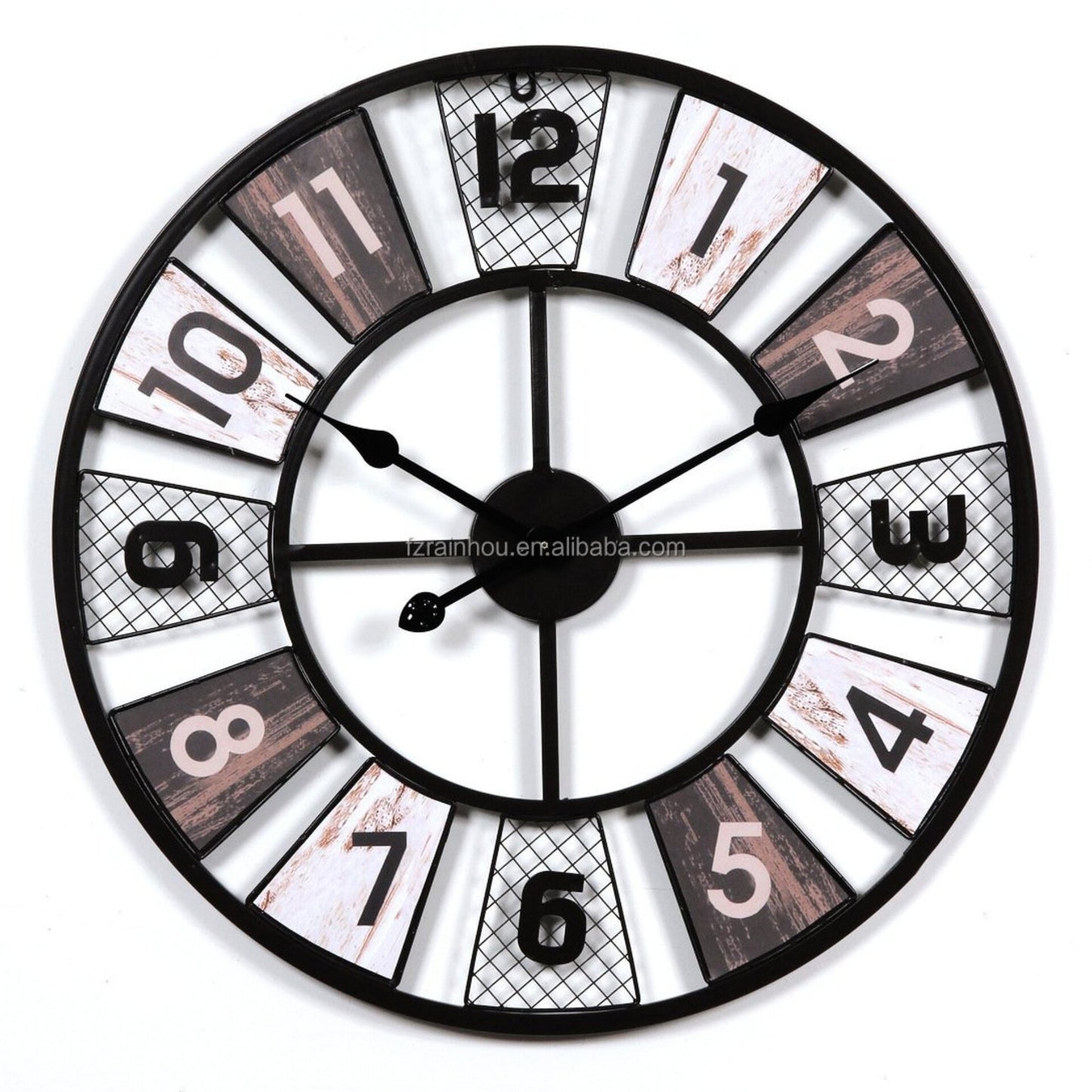 Metal Round Wall Clock